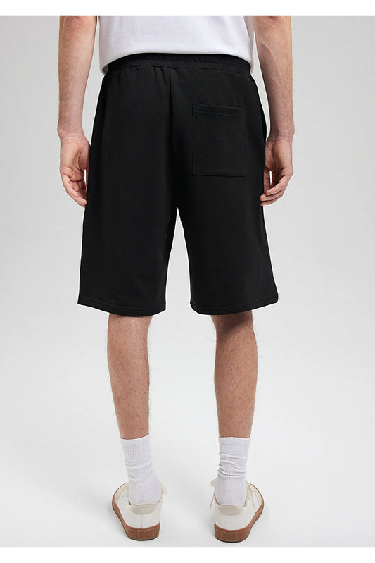 Mavi Men's Black Basic Shorts