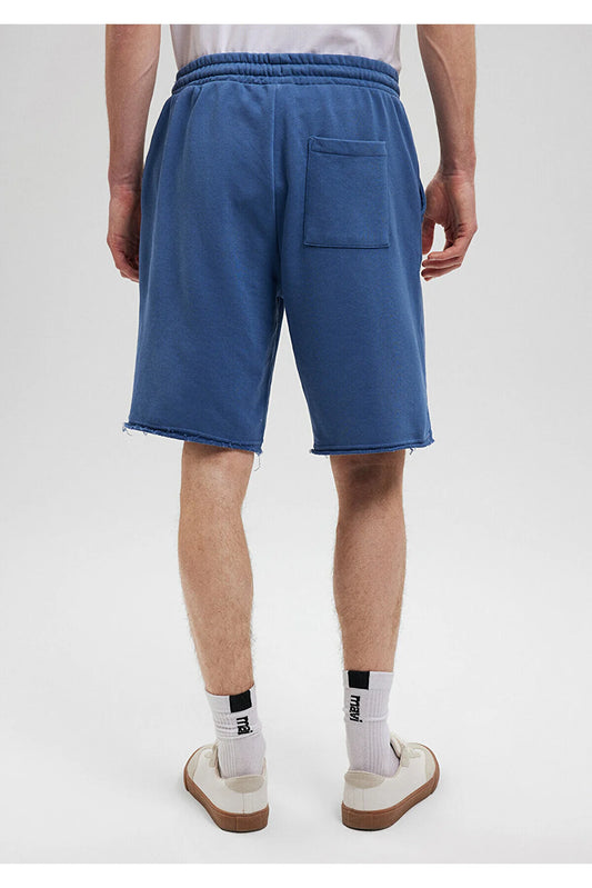 Mavi Men's Navy Blue M Printed Shorts