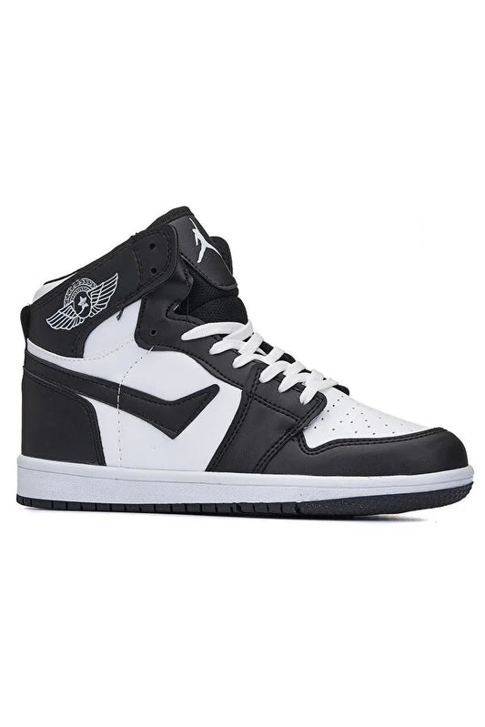 Nstil Boy's White Casual Basketball Sport Shoes