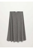 Mango Women's Gray Skirt