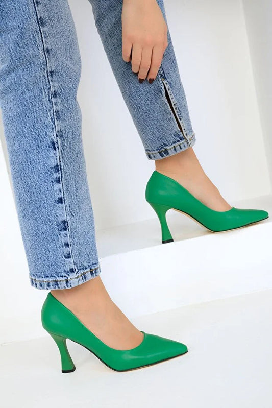 Soho Women's Emerald Green Classic Heel