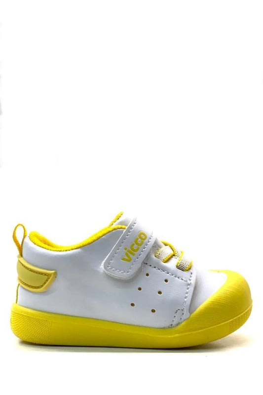 Vicco Unisex Baby Yellow First Step Shoes
