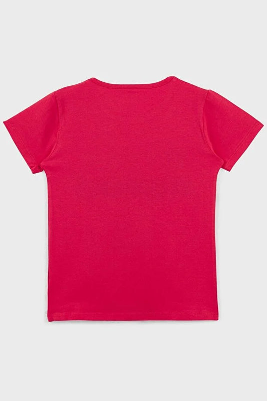 Lela Girl's Red T-Shirt