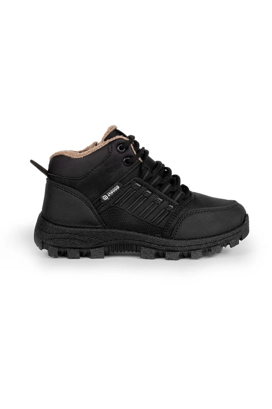 Lagoos Boy's Black Waterproof Boots