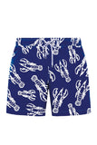 John Frank Men's Printed - Patterned Swim Shorts