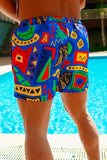 Mosst Men's With Fast Mesh Inside Drying Swim Shorts