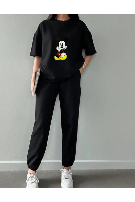 Dubu Boutique Women's Mickey Mouse Oversize Sets