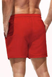 Meyasu Men's Printed Basic Swim Shorts