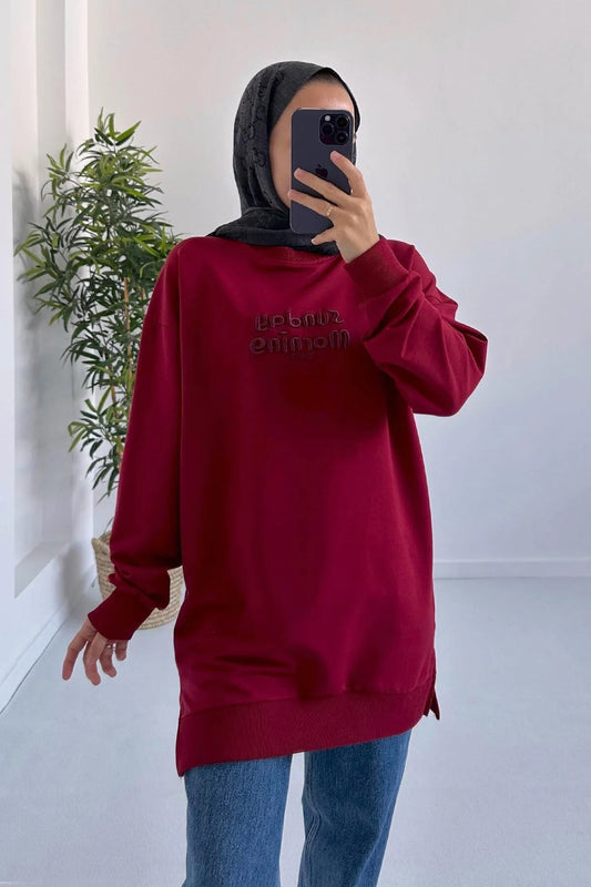 Ka Hijab Women's  Sunday Cotton Sweatshirt Hijabs