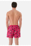 John Frank Men's Patterned Or Printed Swim Shorts