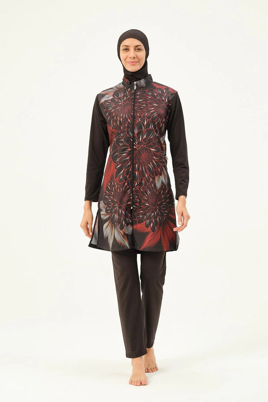 Vawensea Women's Lycra Hijab Swimsuits