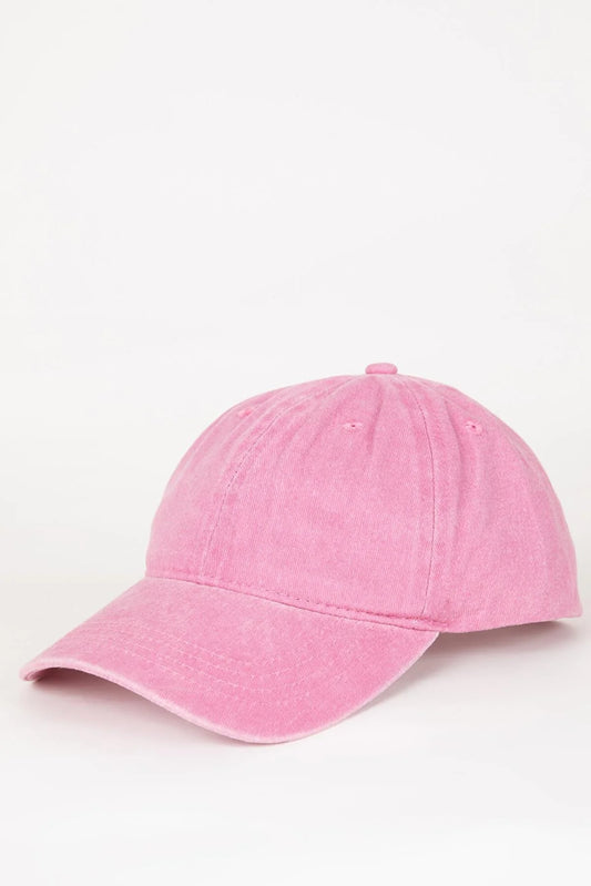 Defacto Women's Pink Cotton Hats
