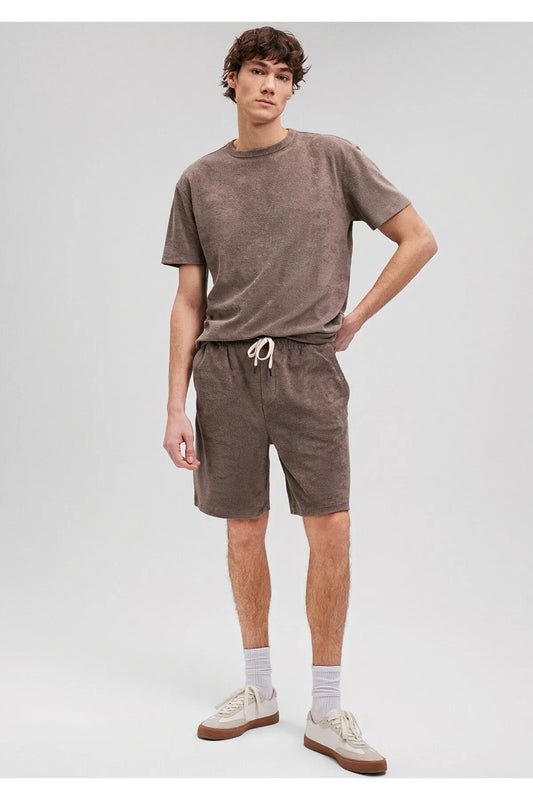 Mavi Men's Brown Basic Shorts
