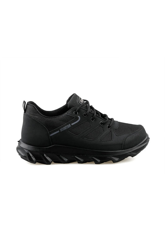 Scooter Men's Black Watertight Waterproof Cold Resistant Outdoor Shoes