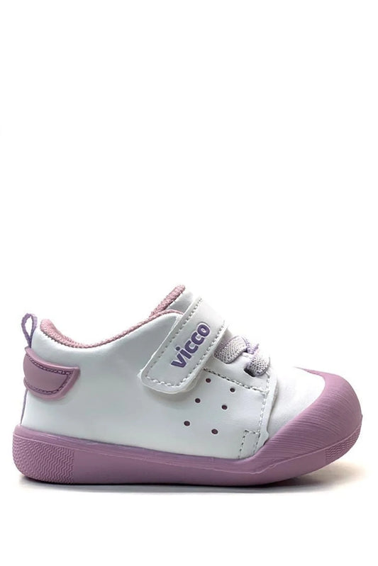 Vicco Unisex Baby Lilac First Step Shoes
