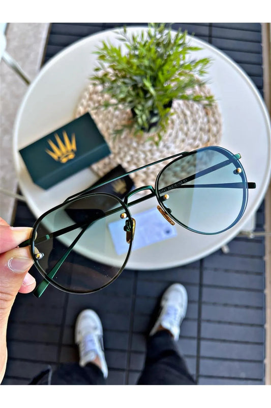 Watch Of Royal Men's Green Sunglasses