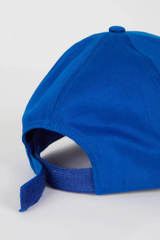 Defacto Men's Blue Baseball Basketball Hat