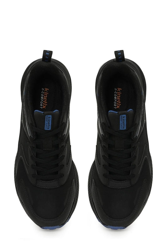 Kinetix Men's Black Montoya Pu 3Pr Running Shoes