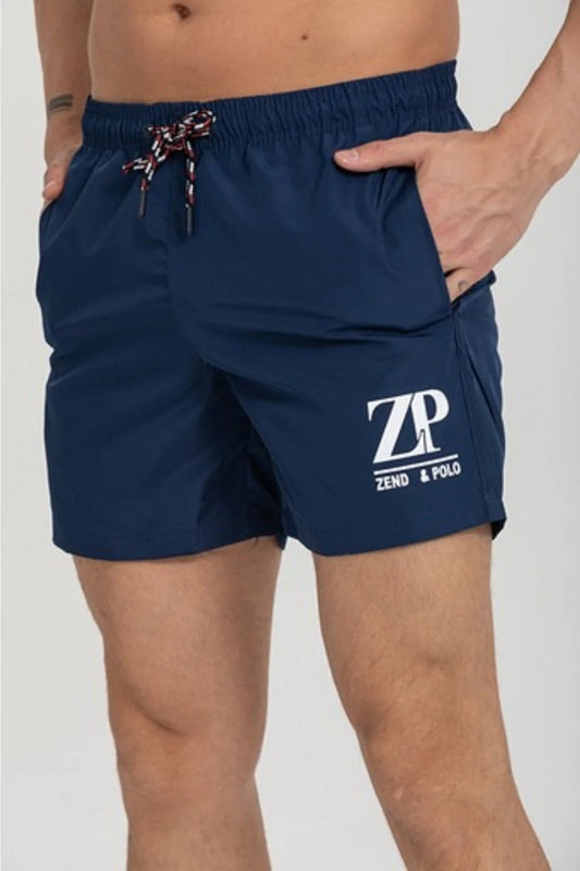 Zend Polo Men's Navy Blue Color Shorts