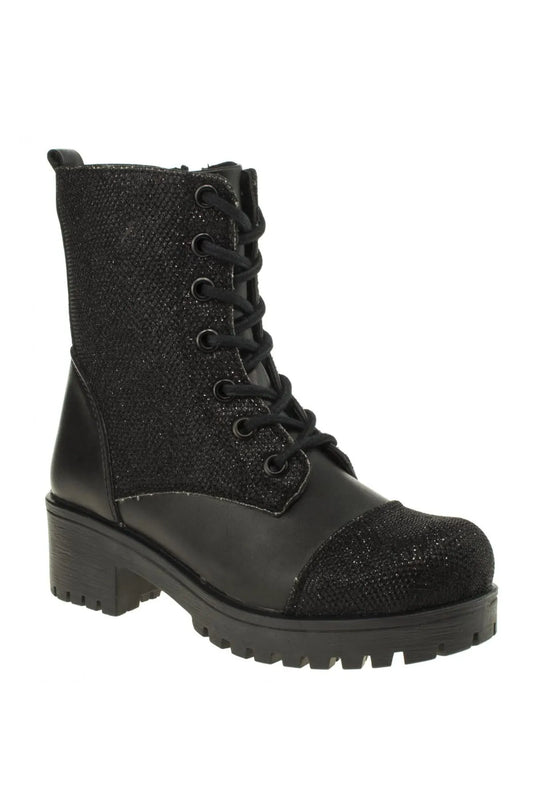 Jump Girl's Black Kids Boots