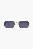 Watch Of Royal Men's Gold Black Sunglasses