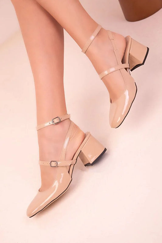 Soho Women's Skin Patent Leather Heel