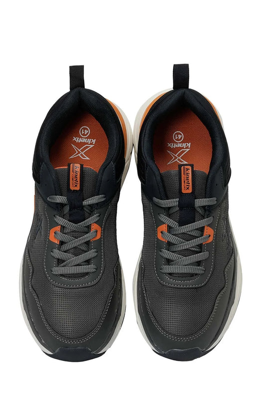 Kinetix Men's Dark Grey Valid TX 3PR Running Shoes