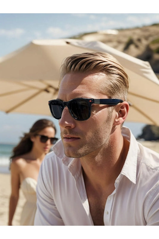 Modalucci Men's Black Sunglasses