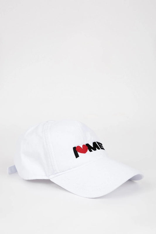 Defacto Women's I Love Me Printed Hats