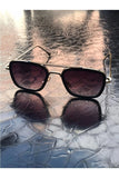 Modalucci Men's Gold Black New Season Sunglasses