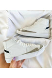 Aleynashoes Women's White Black Nkblaa Sport Shoes