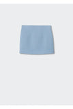 Mango Women's Sky Blue Skirt