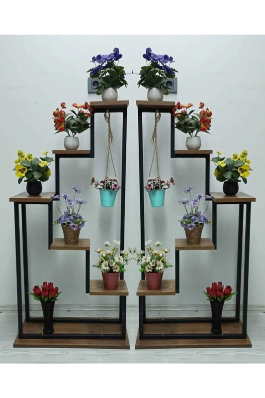 Adım Shops Garden 2-Piece Staircase Flower Pot