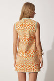 Happiness Istanbul Patterned Knitwear A-Line Dress