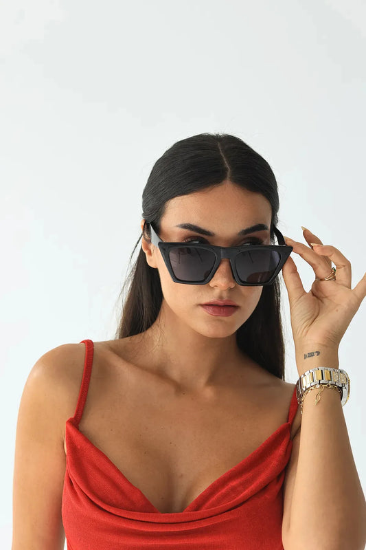 Modalucci Women's Black Sunglasses