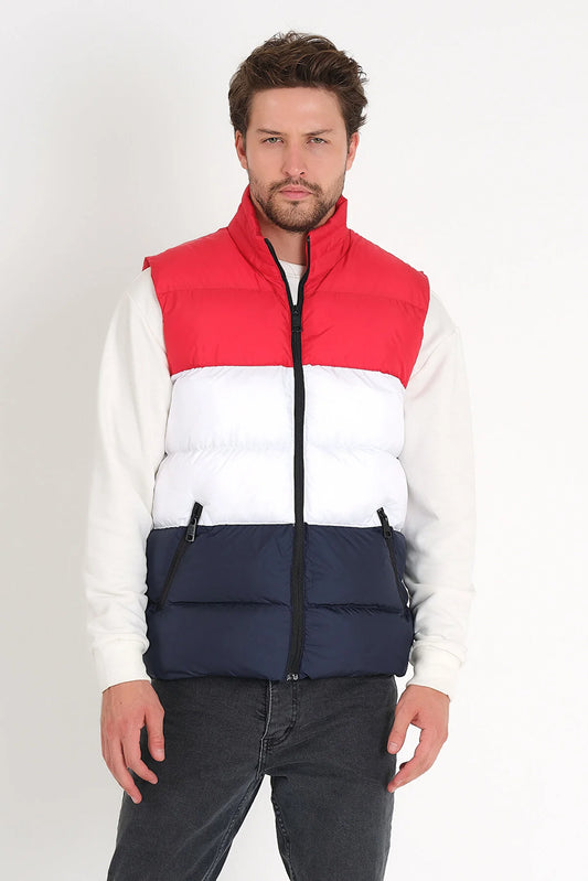 Weyeze Men's Red Inflatable Vest