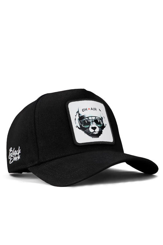 BlackBörk Men's Black Baseball Bear Hats