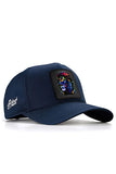 BlackBörk Men's Navy Blue Baseball Lion Hats