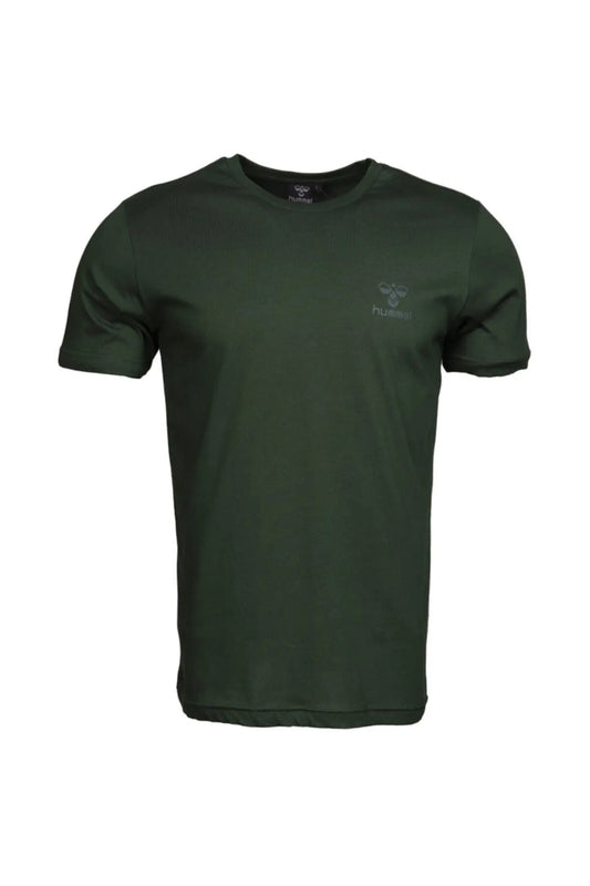Hummel Men's Dark Green Short Sleeve T-Shirt
