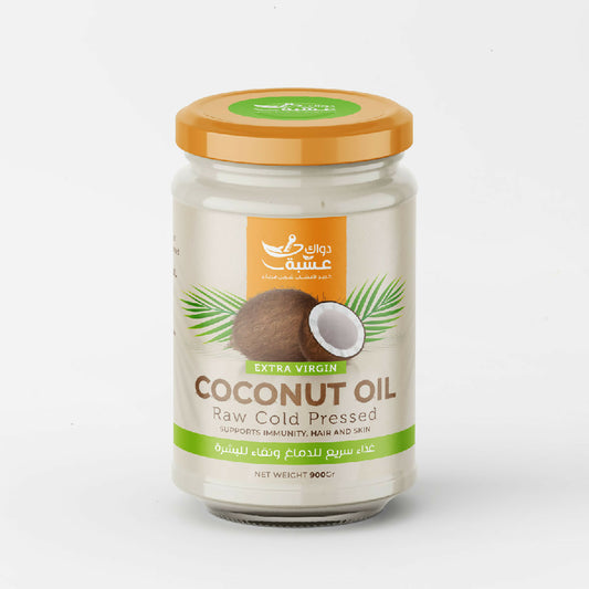 Dawek Echbi Coconut Oil 500m غذاء سريع للدماغ ونقاء للبشرة