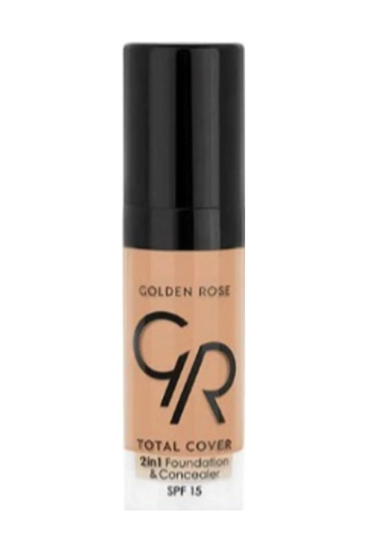 Golden Rose Gr Total Cover 2 In 1 Foundation
