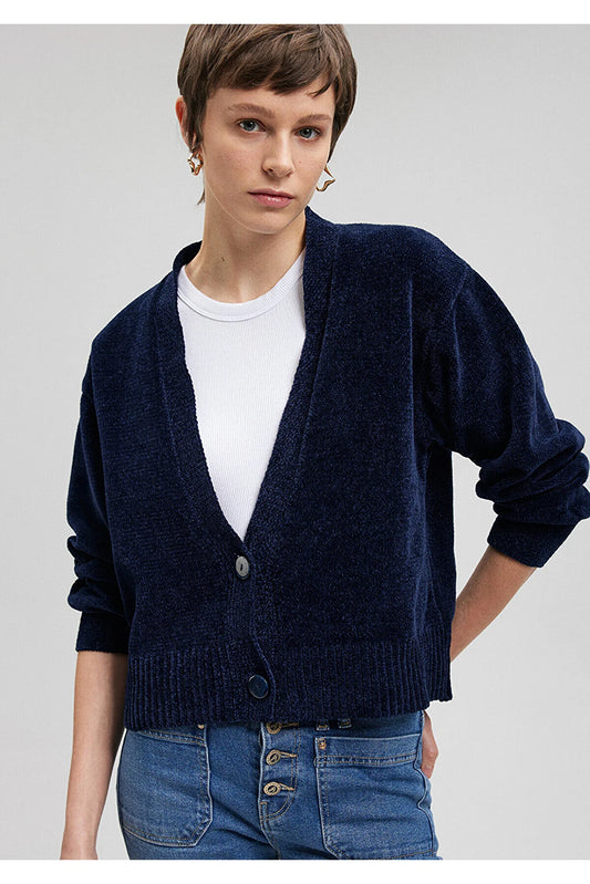 Blue Women's Navy Blue Cardigan