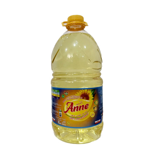 Anne Pure Sunflower Oil 5 L أنّي زيت دوار الشمس