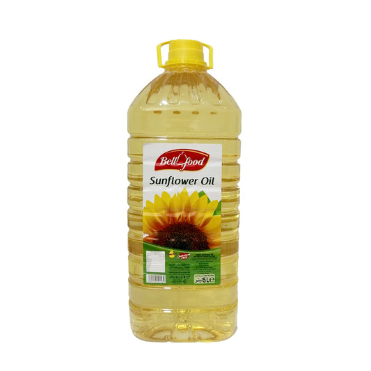 Bell Food Sunflower Oil 5 L بيل فود زيت دوار الشمس
