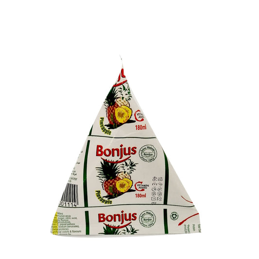 Bonjus PineApple 180 ml بونجوس عصير نكهة الاناناس