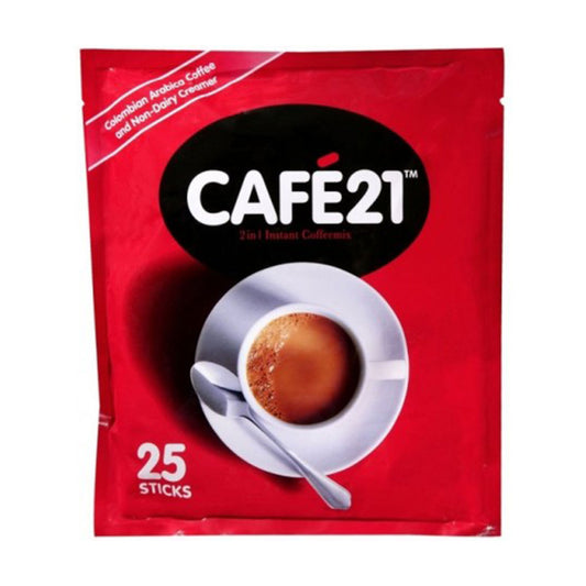 Cafe21  2 In 1 Instant Coffeemix 25 Sticks