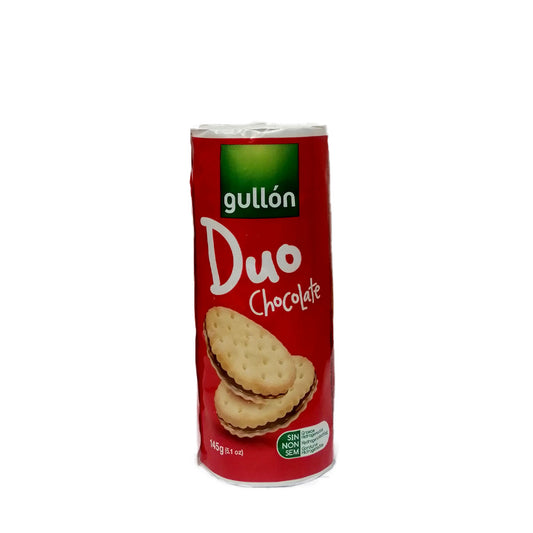 Gullon Duo Chocolate 165 g  ديو شوكولاتة 165جرام