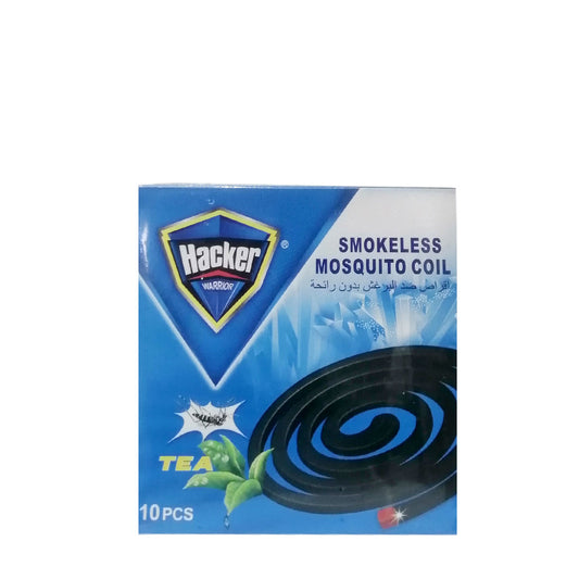 Hacker Warrior Smokeless Mosquito Coil 10 PCS هاكر أقراص ضد البرغش بدون رائحة