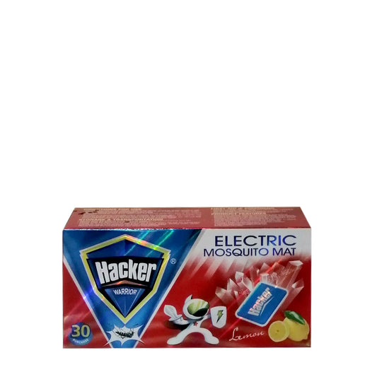 Hacker Warrior Lemon Electric Mosquito Mat 30 PCS هاكر أقراص الجهاز الكهربائي المبيدة للحشرات