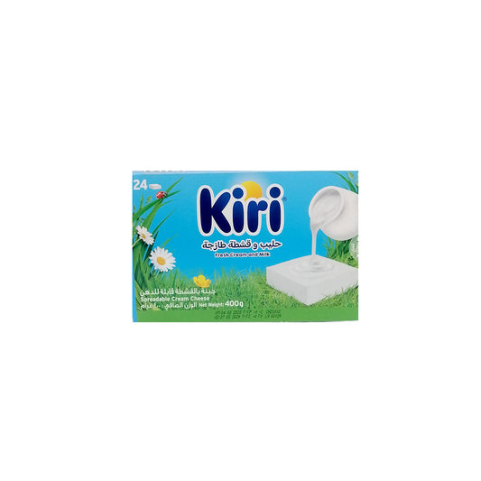 Kiri Fresh Cream And Milk 400g * 24 PCS كيري حليب و قشطة طازجة 400 جرام
